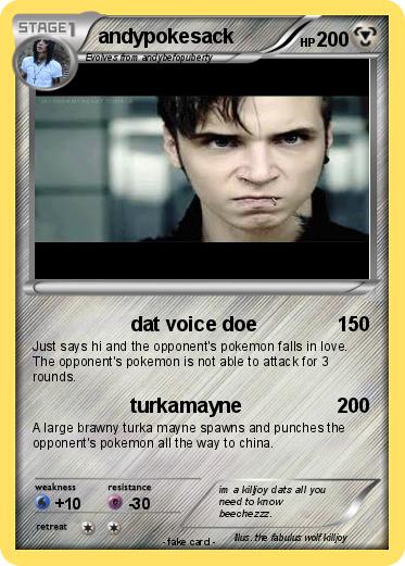 Pokemon andypokesack