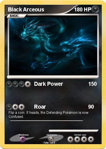 Pokemon Black Arceous