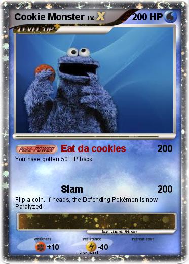 Pokemon Cookie Monster