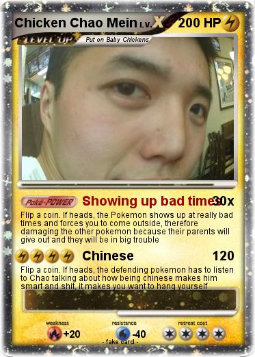 Pokemon Chicken Chao Mein