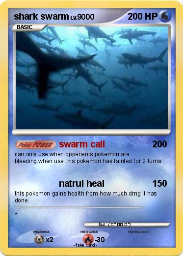 Pokemon shark swarm