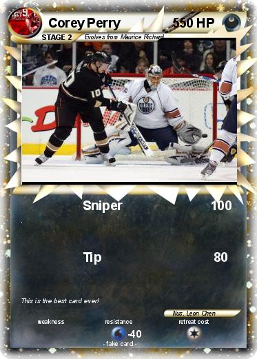 Pokemon Corey Perry               5