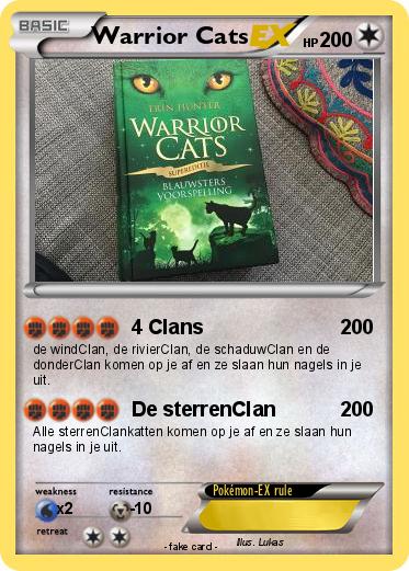 Pokemon Warrior Cats