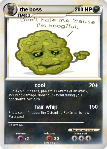 Pokemon the boss