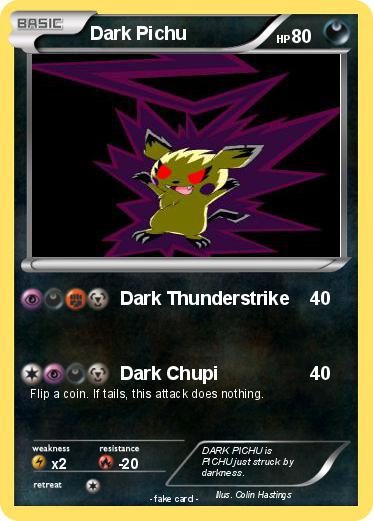Pokemon Dark Pichu