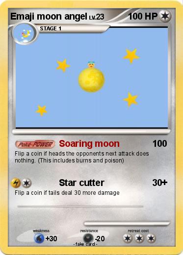 Pokemon Emaji moon angel