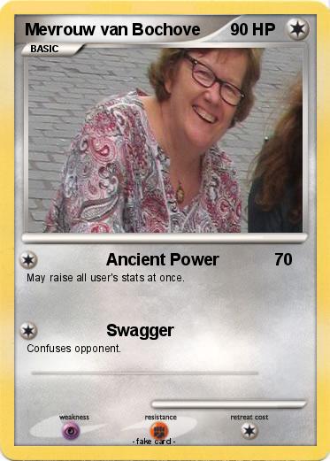 Pokemon Mevrouw van Bochove