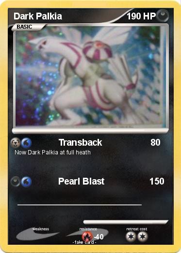 Pokemon Dark Palkia