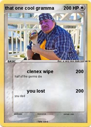 Pokemon that one cool gramma