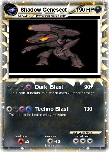 Pokemon Shadow Genesect