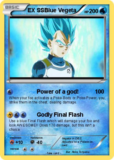 Pokemon EX SSBlue Vegeta
