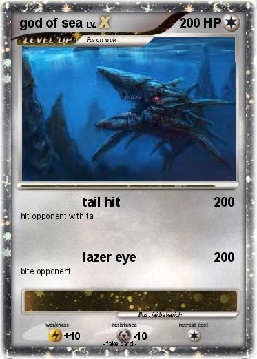 Pokemon god of sea