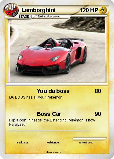 Pokemon Lamborghini