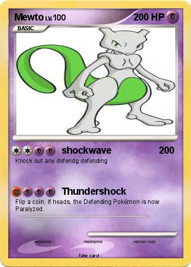 Pokemon Mewto