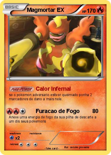 Pokemon Magmortar EX