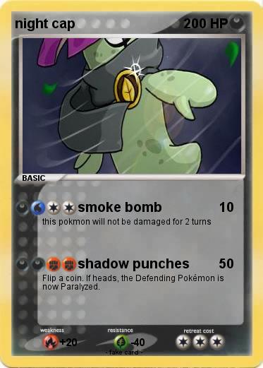 Pokemon night cap