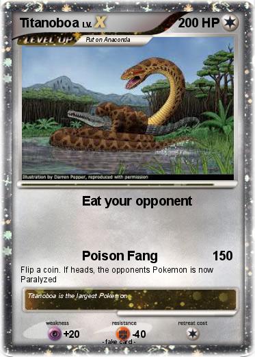 Pokemon Titanoboa