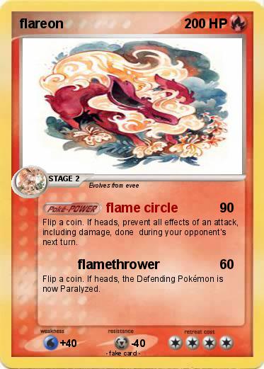 Pokemon flareon