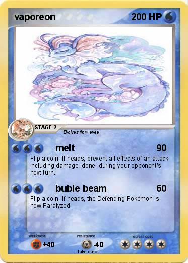 Pokemon vaporeon