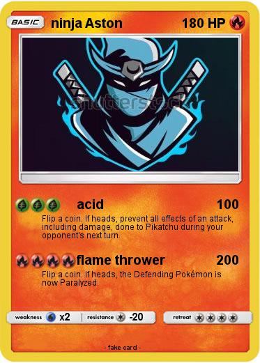 Pokemon ninja Aston