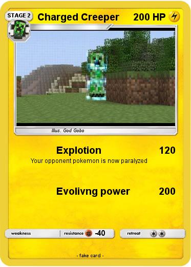 Pokemon Charged Creeper