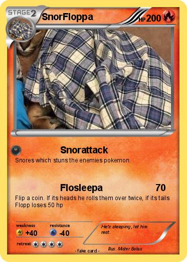 Pokemon SnorFloppa