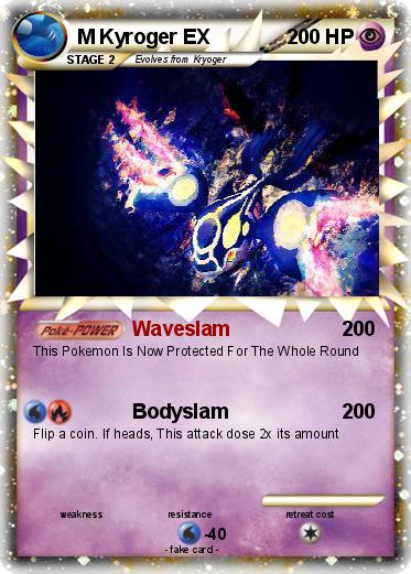 Pokemon M Kyroger EX
