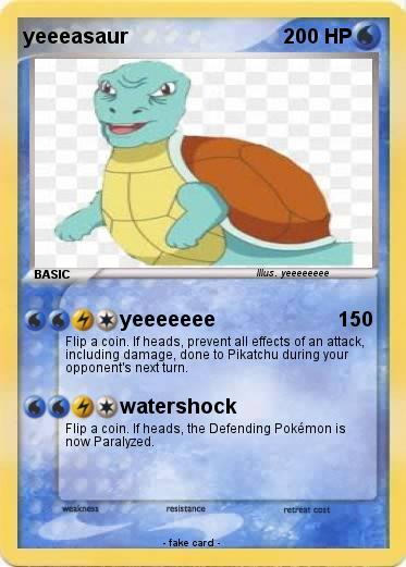 Pokemon yeeeasaur