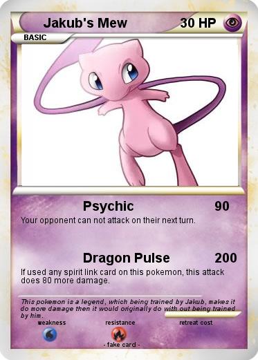 Pokemon Jakub's Mew