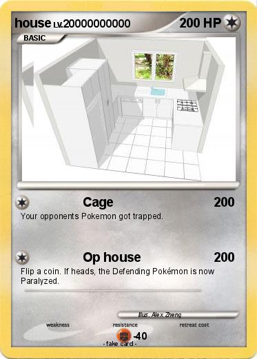 Pokemon house
