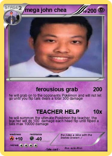 Pokemon mega john chea
