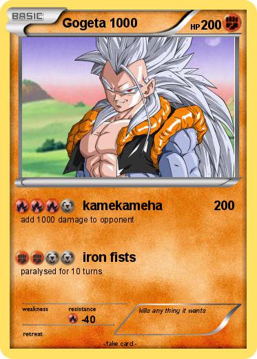 Pokemon Gogeta 1000