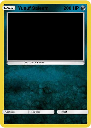 Pokemon Yusuf Saleem