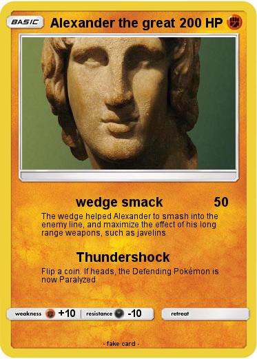 Pokemon Alexander the great