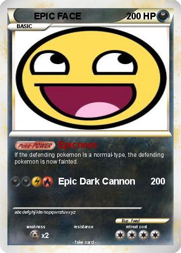 Pokemon EPIC FACE