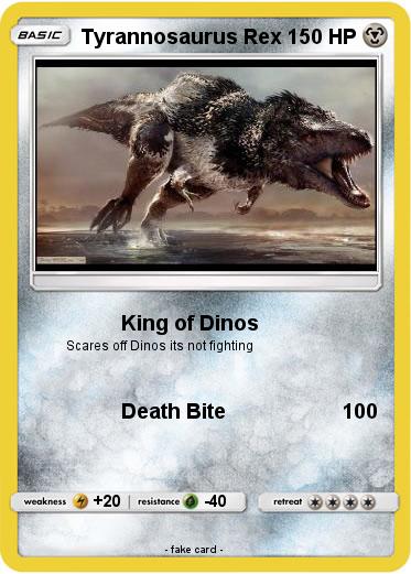 Pokemon Tyrannosaurus Rex