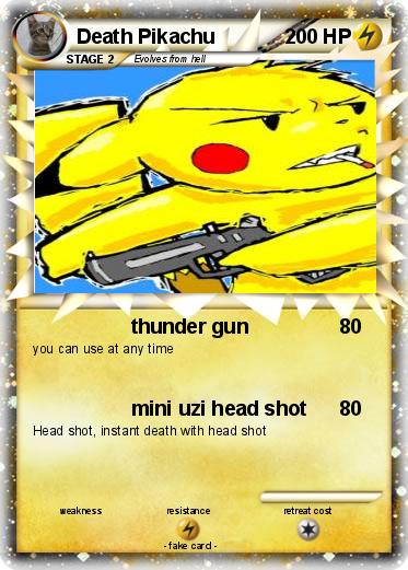 Pokemon Death Pikachu