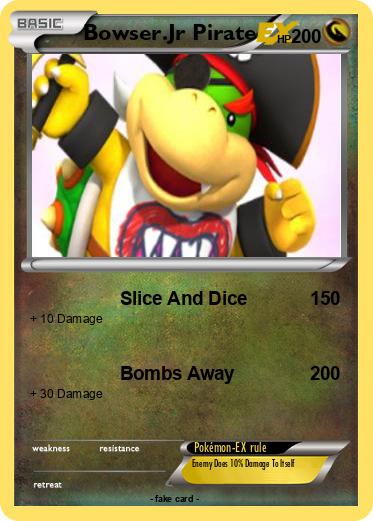 Pokemon Bowser.Jr Pirate