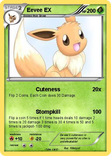 Pokemon Eevee EX
