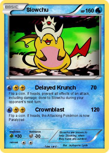 Pokemon Slowchu