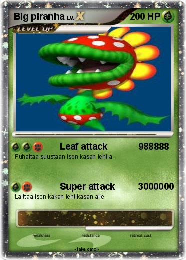 Pokemon Big piranha