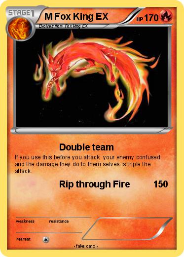 Pokemon M Fox King EX