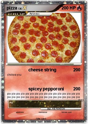 Pokemon pizza