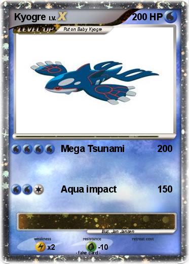 Pokemon Kyogre