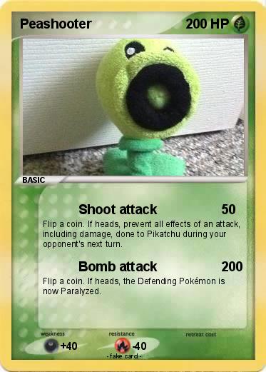 Pokemon Peashooter