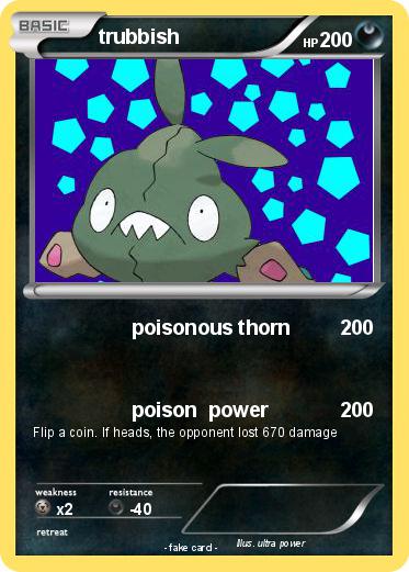 Pokemon trubbish
