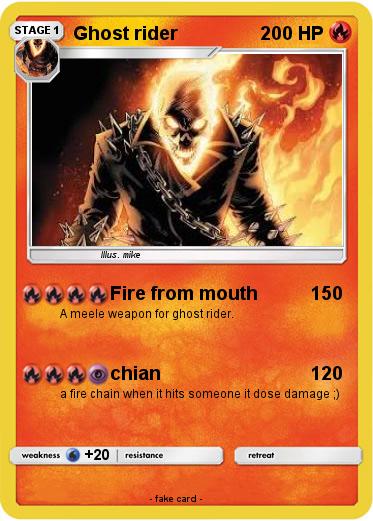 Pokemon Ghost rider