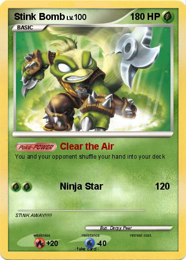 Pokemon Stink Bomb