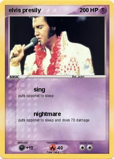 Pokemon elvis presily