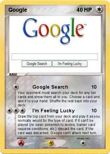Pokemon Google